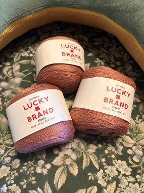 Lucky Brand Burlwood Bamboo Yarn - Rosewood Tone